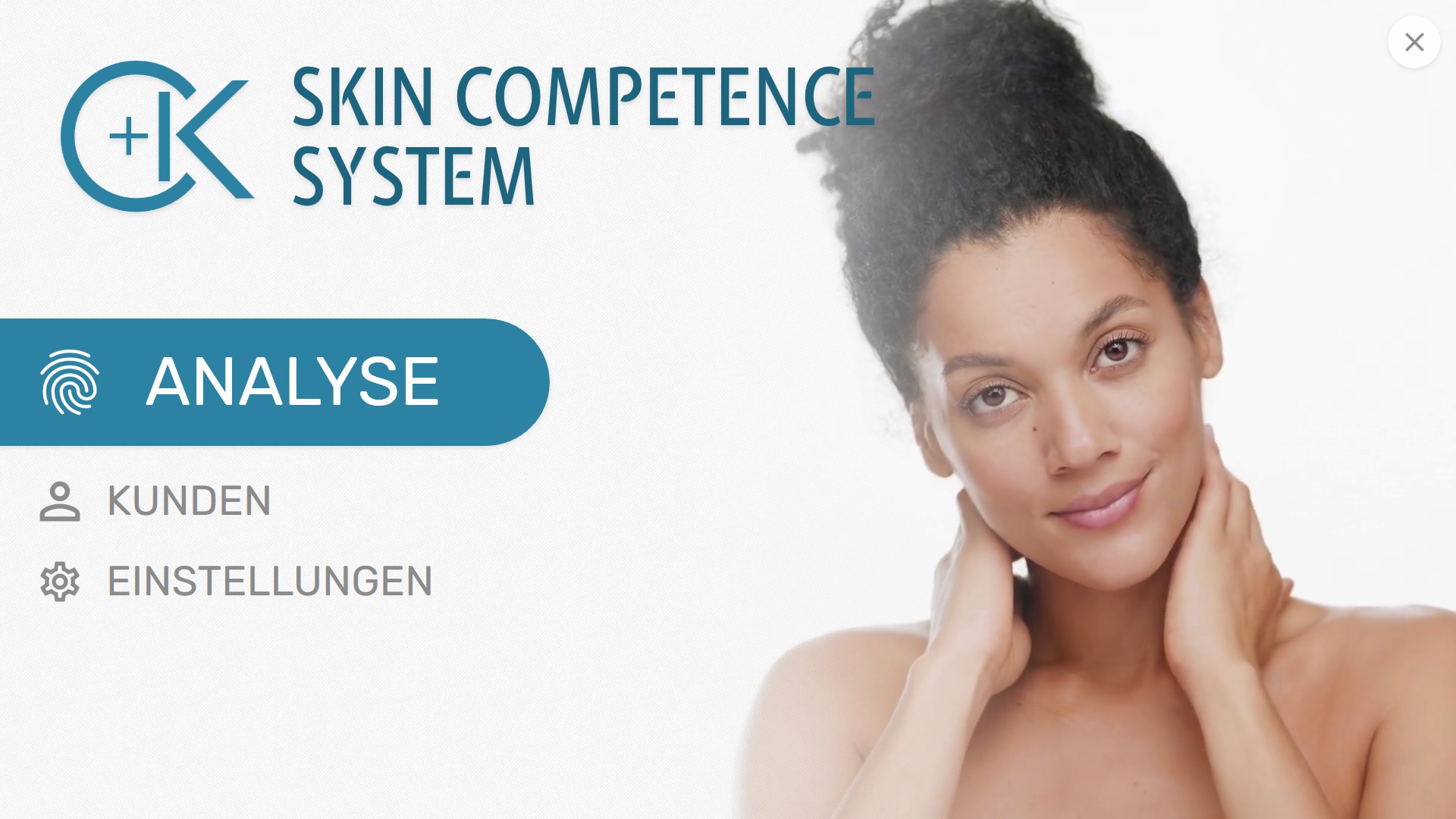 Visioface® Lite in der Software SCS - Skin Competence System