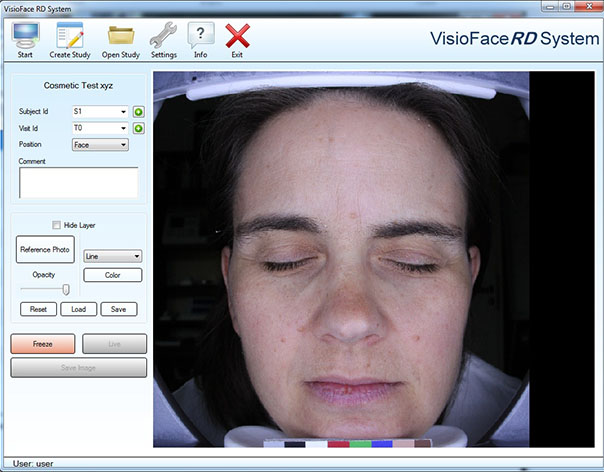 VisioFace® RD - take high resolution images