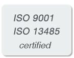 C+K is ISO 9001 and ISO 13485 certified